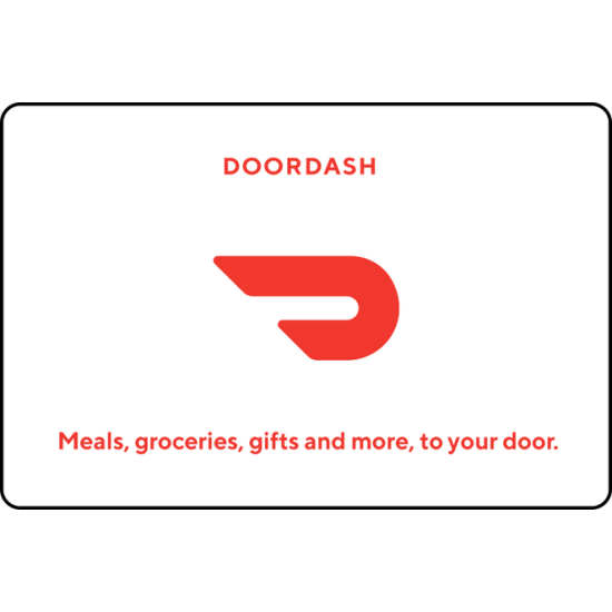 DoorDash eGift Card - $100