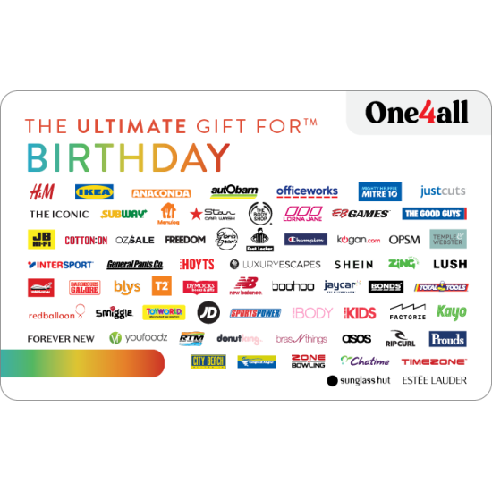 Ultimate Birthday eGift Card - $100