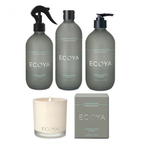 Ecoya Juniper Berry & Mint Kitchen Essentials Set