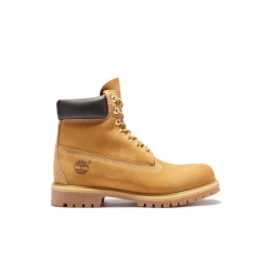 Timberland Men's 6-inch Premium Waterproof Boot - Wheat Nubuck - Size 8