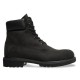 Timberland Men's 6-inch Premium Waterproof Boot - Black Nubuck - Size 12