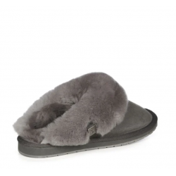 EMU Australia - Women's Platinum Eden Slippers - Charcoal - Size 9