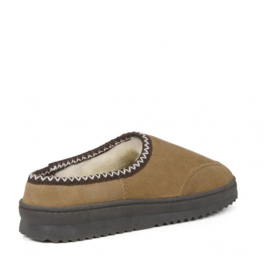 EMU Australia - Unisex Platinum Outback Scuff Slippers - Chestnut - Size 7