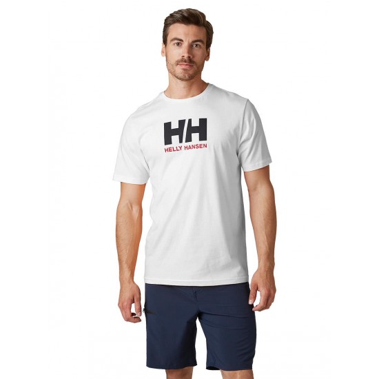 Helly Hansen Logo Tshirt White Mens - White