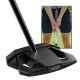 TaylorMade Golf Black Counter Balance Spider ZT Putter 36 Inch - Right Hand