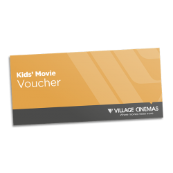 Village Cinema Children's Movie Voucher - National Unrestricted